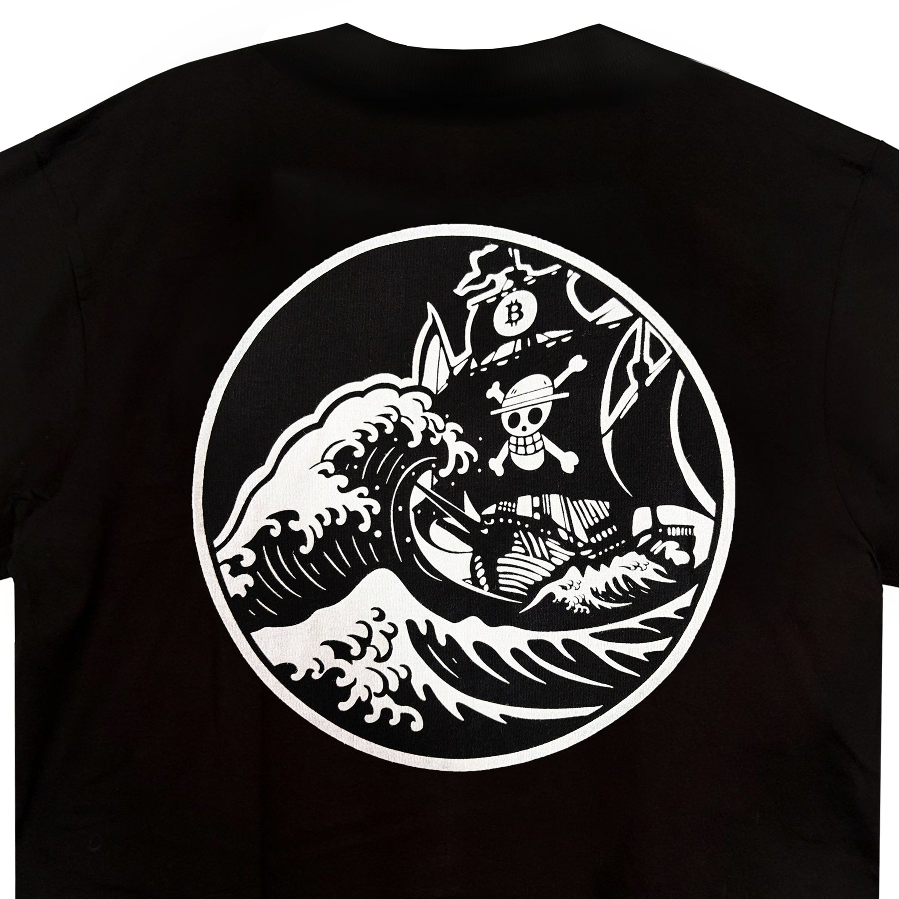 Camiseta Bitcoin Cabuloso - One Piece x Bitcoin