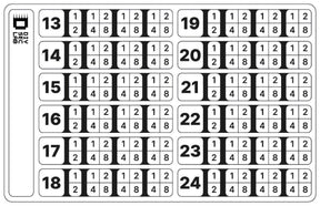 Adesivo Placa metálica 1248