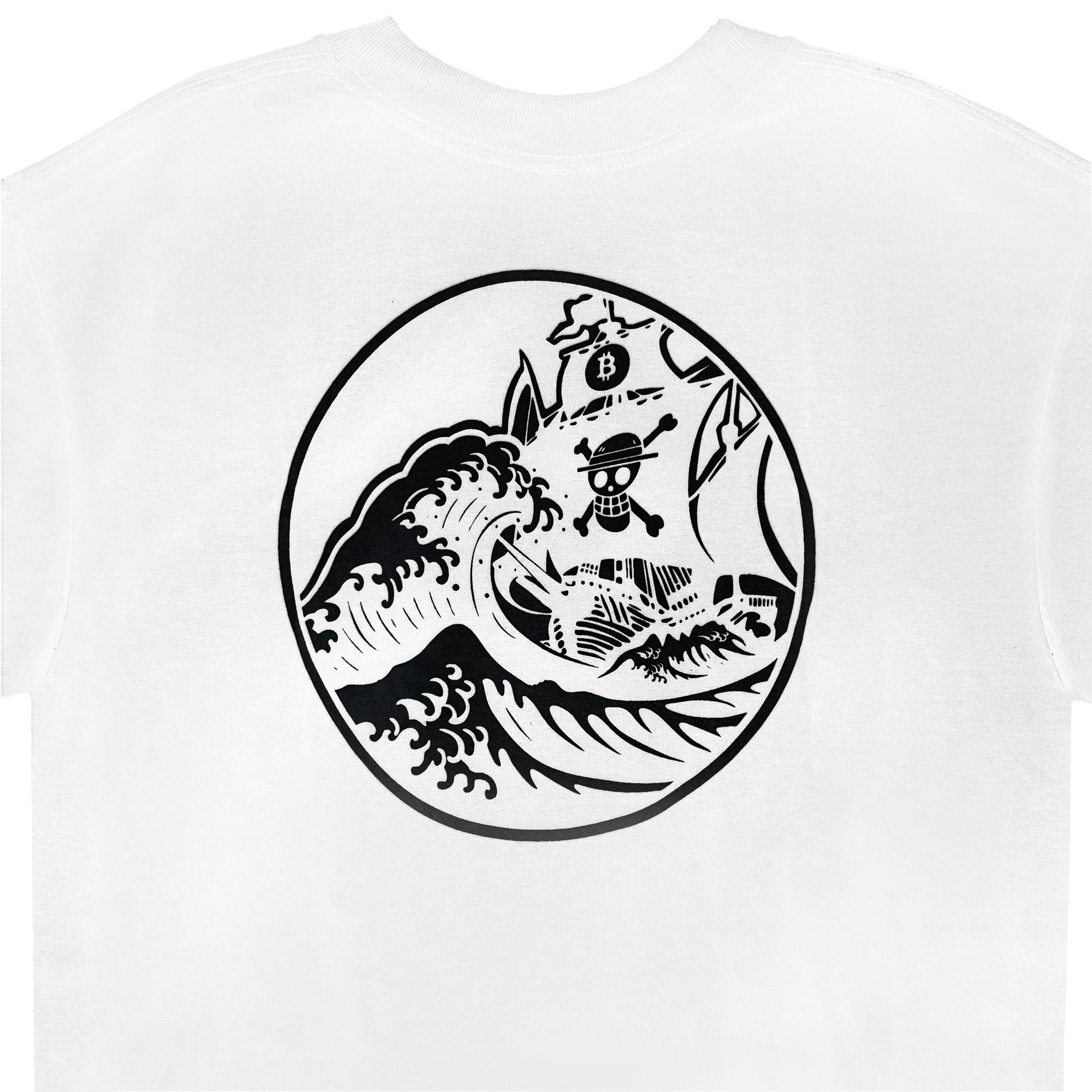 Camiseta Bitcoin Cabuloso - One Piece x Bitcoin