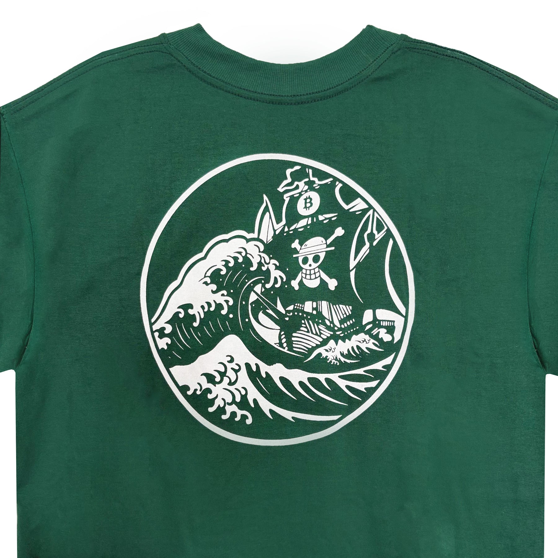 Camiseta Bitcoin Cabuloso - One Piece x Bitcoin