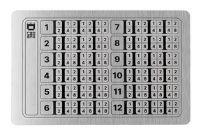 PLACA 1248 - PEGATINA